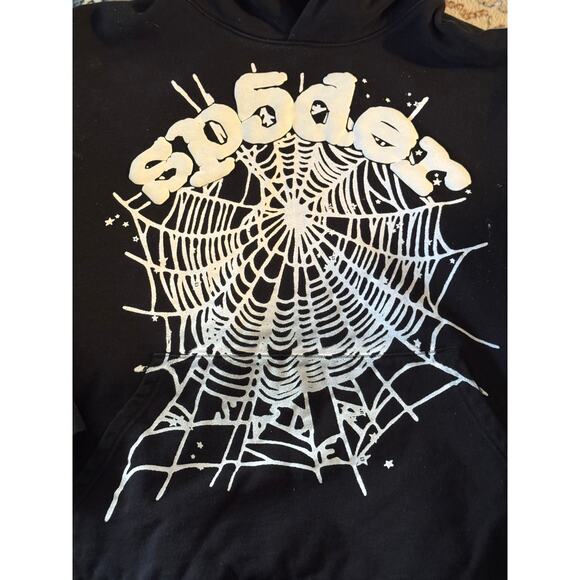 Sp5der hoodie worn once - Picture 3 of 8